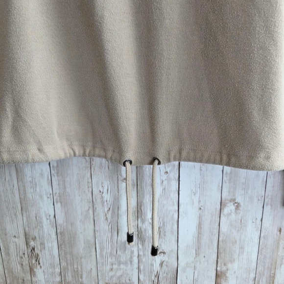 Women's Cable & Gauge Studio Beige Cowl Neck Sweater S - Picture 6 of 7